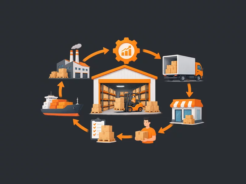 نقش انبار در مدیریت زنجیره تامین (SCM)