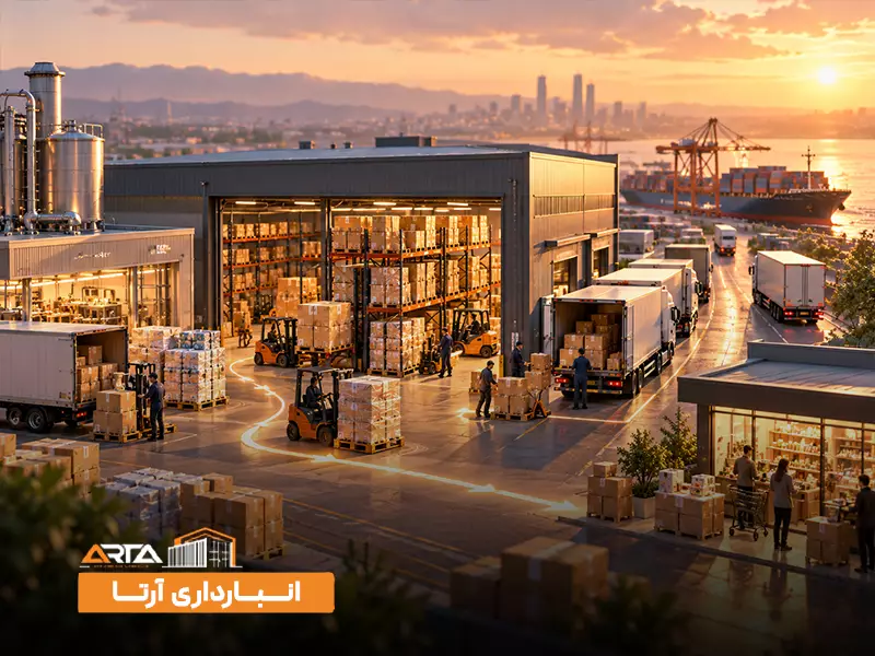 اهمیت انبارداری در زنجیره تامین
