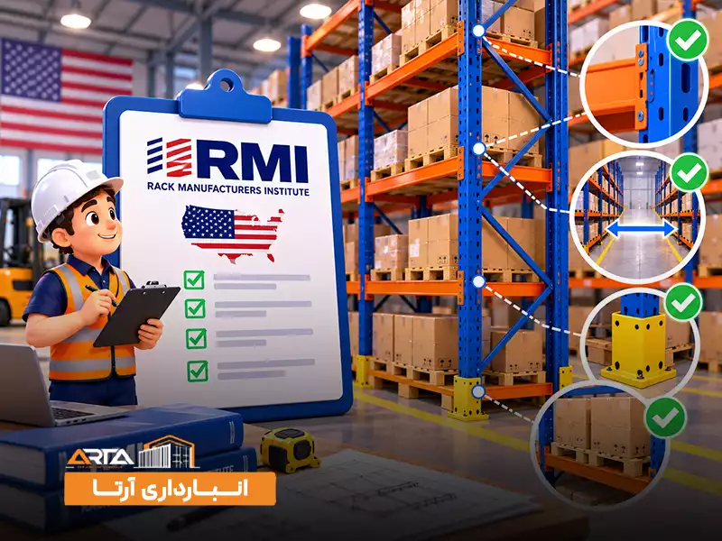 استاندارد های بین ‌المللی قفسه بندی انبار: استاندارد RMI آمریکا