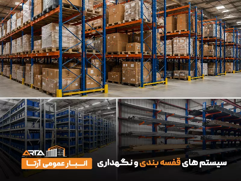 سیستم‌ های قفسه‌ بندی و نگهداری