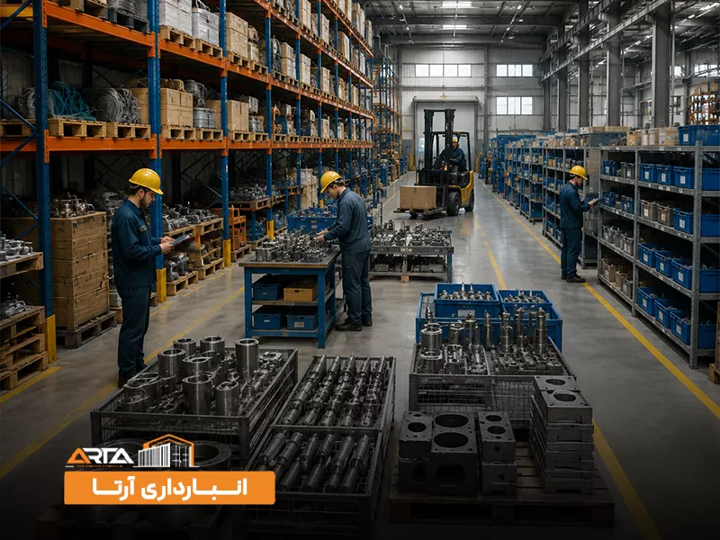اصول مدیریت انبار صنعتی